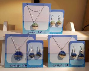 Glass Bead Jewellery handcrafted in Toronto by Glass Artist Catherine Winter