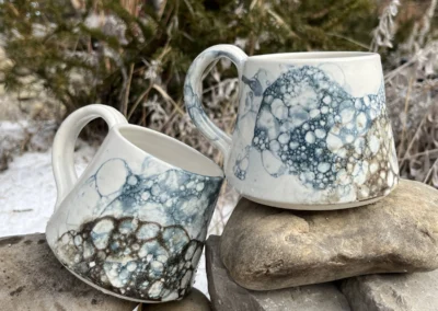 Aries Earth – Bubble Glaze Latte Mug