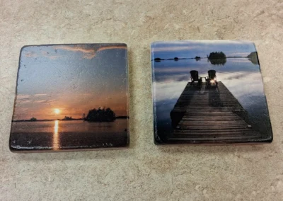 Art on Stone – Sunrise Coasters